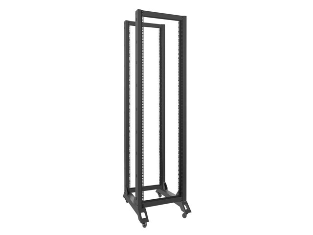 Szafa Open Rack 42U 600X800 czarny Lanberg (OR01-6842-B)
