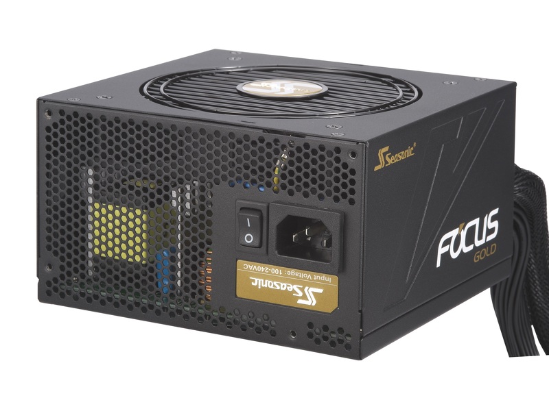 Zdjęcie produktu: Zasilacz Seasonic FOCUS Gold 450 (SSR-450FM) 80Plus Gold 450W