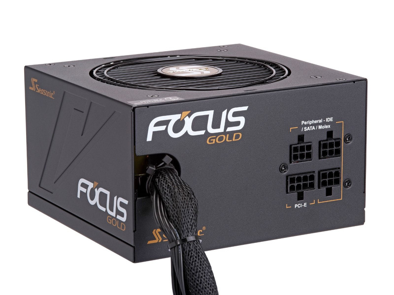 Zdjęcie produktu: Zasilacz Seasonic FOCUS Gold 450 (SSR-450FM) 80Plus Gold 450W