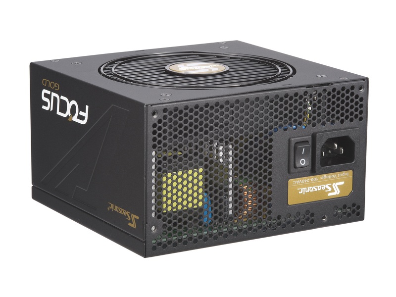 Zdjęcie produktu: Zasilacz Seasonic FOCUS Gold 450 (SSR-450FM) 80Plus Gold 450W