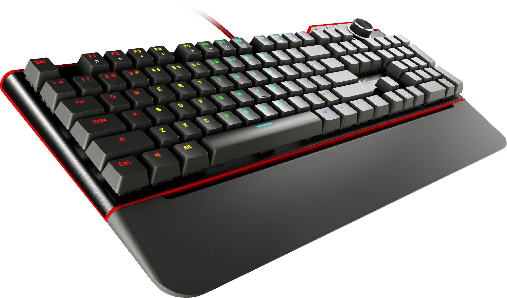 Klawiatura Genesis RX85 RGB, podświetlana, mechaniczna dla graczy, Kailh Brown (NKG-0959)