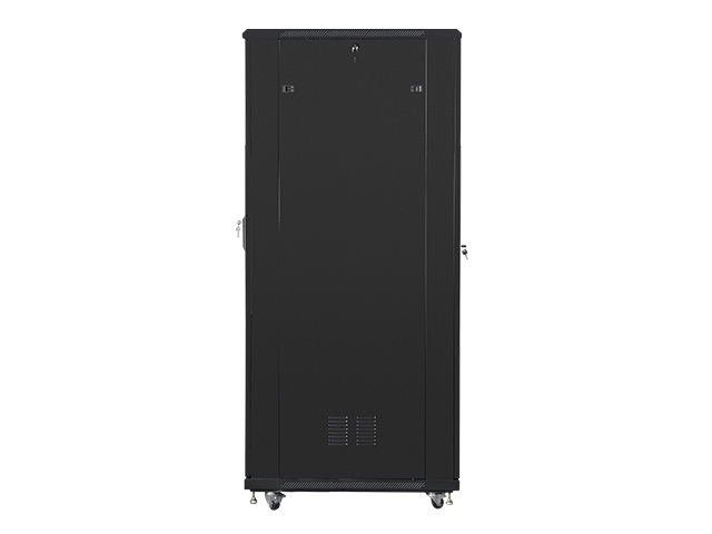 Szafa instalacyjna Rack stojąca 19" 42U 800X1000 czarna Flat pack Lanberg (FF01-8042-12B)