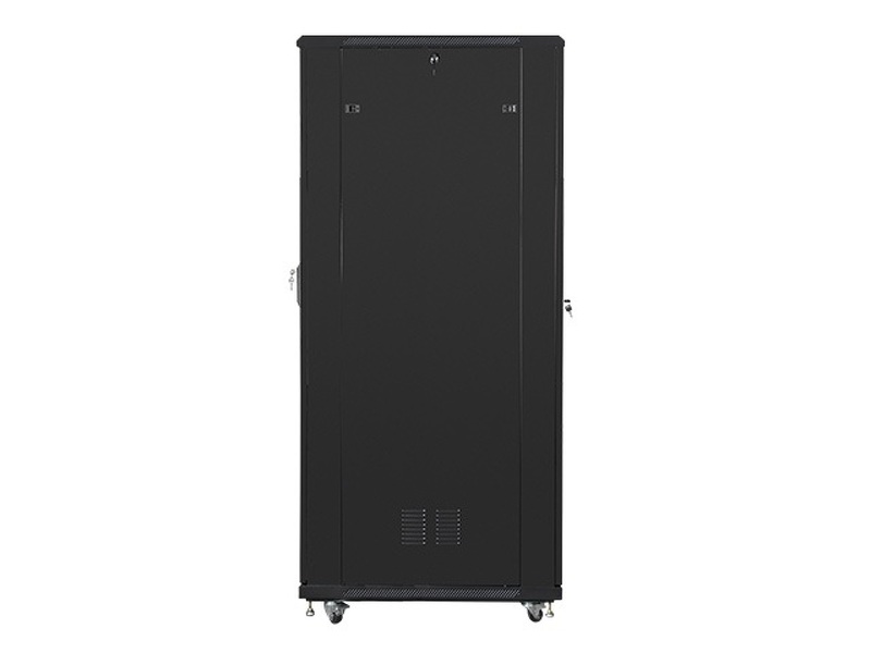 Zdjęcie produktu: Szafa instalacyjna Rack stojąca 19" 42U 800X1000 czarna Flat pack Lanberg (FF01-8042-12B)