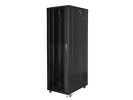 Miniatura zdjęcia: Szafa instalacyjna Rack stojąca 19" 42U 800X1000 czarna Flat pack Lanberg (FF01-8042-12B)