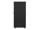 Miniatura zdjęcia: Szafa instalacyjna Rack stojąca 19" 42U 800X1000 czarna Flat pack Lanberg (FF01-8042-12B)