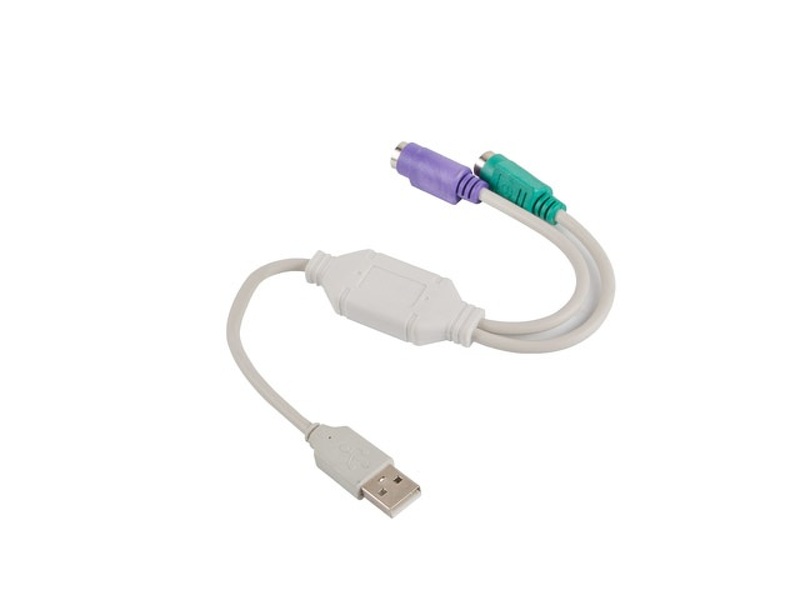 Zdjęcie produktu: Lanberg Adapter USB do PS/2 X2 biały (AD-0025-W) Zdjęcie produktu: Lanberg Adapter USB do PS/2 X2 biały (AD-0025-W)