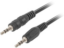 Lanberg Kabel Stereo Mini Jack [M] do Mini Jack [M] 1.2m (CA-MJMJ-10CC-0012-BK)