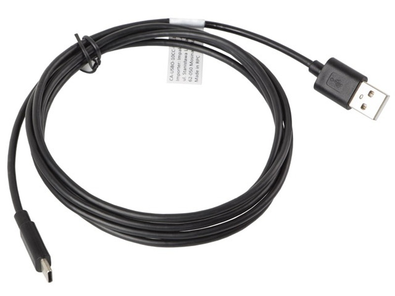 Zdjęcie produktu: Lanberg Kabel USB 2.0 TYPE-CM-AM czarny 1.8m (CA-USBO-10CC-0018-BK)