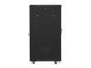 Miniatura zdjęcia: Szafa instalacyjna Rack stojąca 19" 27U 600X800 czarna Flat pack Lanberg (FF01-6827-12B)