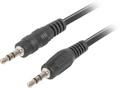 Miniatura produktu: Lanberg Kabel Stereo Mini Jack [M] do Mini Jack [M] 2m (CA-MJMJ-10CC-0020-BK)