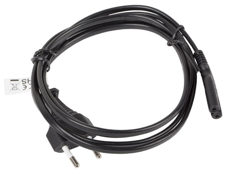 Zdjęcie produktu: Lanberg Kabel zasilający EURO Radiowy CEE 7/16 do IEC 320 C7 1.8m VDE czarny (CA-C7CA-11CC-0018-BK) Zdjęcie produktu: Lanberg Kabel zasilający EURO Radiowy CEE 7/16 do IEC 320 C7 1.8m VDE czarny (CA-C7CA-11CC-0018-BK)