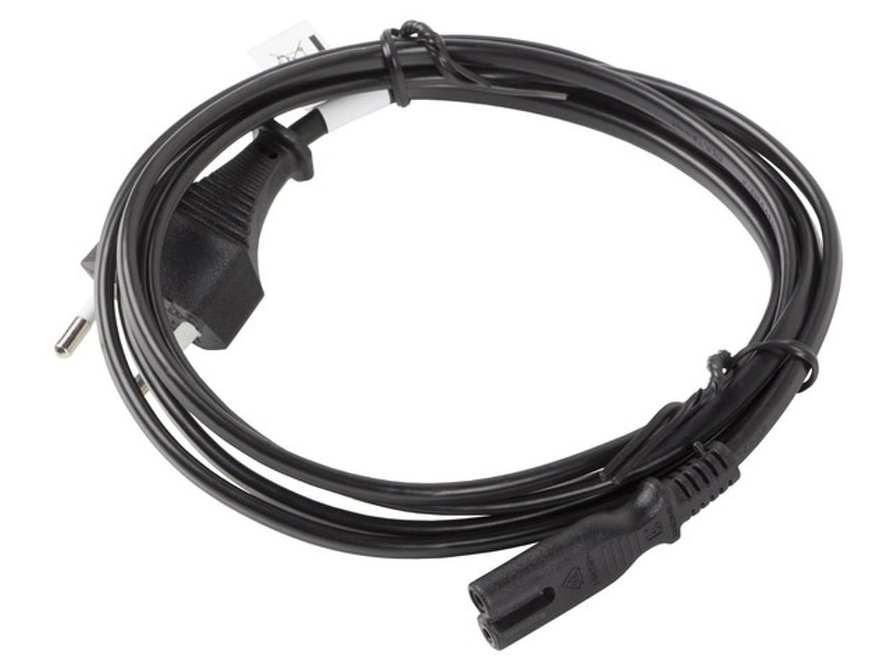 Zdjęcie produktu: Lanberg Kabel zasilający EURO Radiowy CEE 7/16 do IEC 320 C7 1.8m VDE czarny (CA-C7CA-11CC-0018-BK) Zdjęcie produktu: Lanberg Kabel zasilający EURO Radiowy CEE 7/16 do IEC 320 C7 1.8m VDE czarny (CA-C7CA-11CC-0018-BK)
