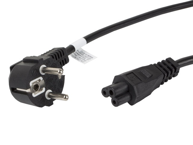 Lanberg Kabel zasilający Laptop MIKI IEC 7/7 do IEC 320 C5 1.8m VDE czarny (CA-C5CA-11CC-0018-BK) Lanberg Kabel zasilający Laptop MIKI IEC 7/7 do IEC 320 C5 1.8m VDE czarny (CA-C5CA-11CC-0018-BK)