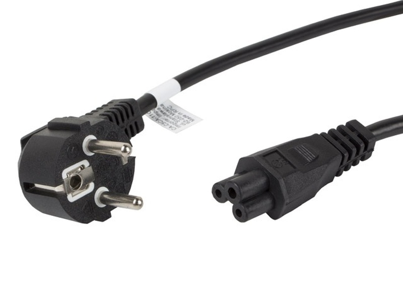 Zdjęcie produktu: Lanberg Kabel zasilający Laptop MIKI IEC 7/7 do IEC 320 C5 1.8m VDE czarny (CA-C5CA-11CC-0018-BK) Zdjęcie produktu: Lanberg Kabel zasilający Laptop MIKI IEC 7/7 do IEC 320 C5 1.8m VDE czarny (CA-C5CA-11CC-0018-BK)