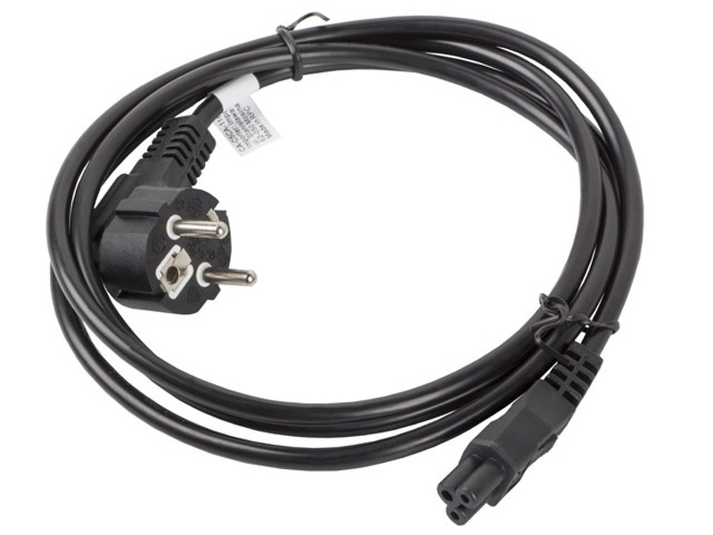 Zdjęcie produktu: Lanberg Kabel zasilający Laptop MIKI IEC 7/7 do IEC 320 C5 1.8m VDE czarny (CA-C5CA-11CC-0018-BK) Zdjęcie produktu: Lanberg Kabel zasilający Laptop MIKI IEC 7/7 do IEC 320 C5 1.8m VDE czarny (CA-C5CA-11CC-0018-BK)