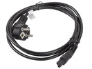 Miniatura zdjęcia: Lanberg Kabel zasilający Laptop MIKI IEC 7/7 do IEC 320 C5 1.8m VDE czarny (CA-C5CA-11CC-0018-BK) Miniatura zdjęcia: Lanberg Kabel zasilający Laptop MIKI IEC 7/7 do IEC 320 C5 1.8m VDE czarny (CA-C5CA-11CC-0018-BK)
