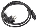 Miniatura zdjęcia: Lanberg Kabel zasilający Laptop MIKI IEC 7/7 do IEC 320 C5 1.8m VDE czarny (CA-C5CA-11CC-0018-BK) Miniatura zdjęcia: Lanberg Kabel zasilający Laptop MIKI IEC 7/7 do IEC 320 C5 1.8m VDE czarny (CA-C5CA-11CC-0018-BK)