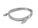 Miniatura zdjęcia: Lanberg Kabel USB 2.0 MINI AM-BM5P CANON szary 1.8m (CA-USBK-10CC-0018-S)