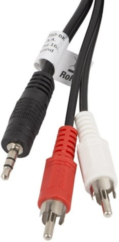 Lanberg Kabel Audio Minijack 3.5mm(M) 3 Pin do 2x Rca (Cinch)(M) 5m
