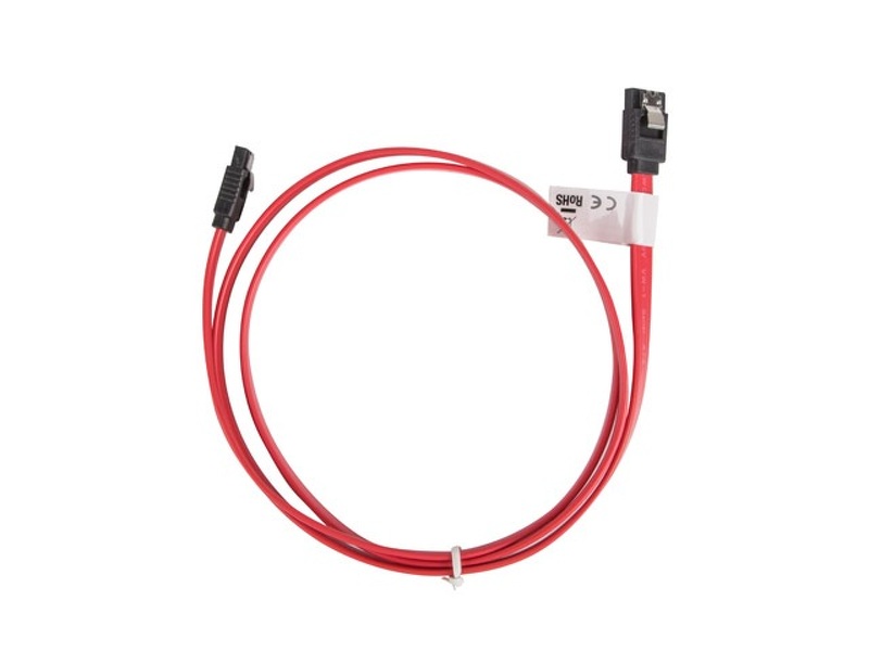 Zdjęcie produktu: Lanberg Kabel Sata III 6Gb/s 1m z zatrzaskami metalowymi (CA-SASA-11CU-0100-R)