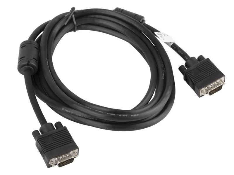 Zdjęcie produktu: Lanberg Kabel VGA M/M Ekranowany Ferryt czarny 3m (CA-VGAC-10CC-0030-B)