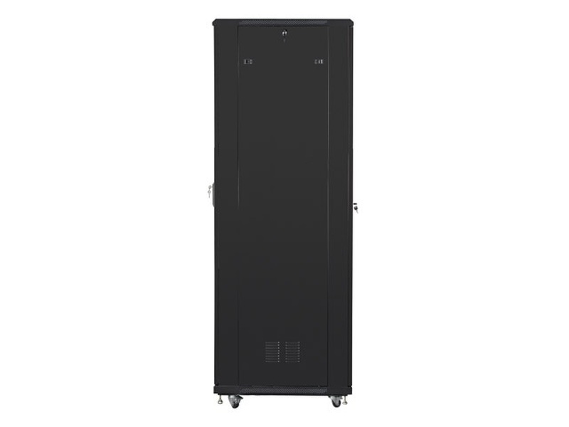 Zdjęcie produktu: Szafa instalacyjna Rack stojąca 19" 37U 800X800 czarna Flat pack Lanberg (FF01-8837-12B)