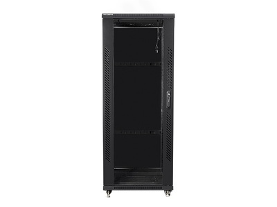 Miniatura produktu: Szafa instalacyjna Rack stojąca 19" 32U 600X800 czarna Flat pack Lanberg (FF01-6832-12B) Miniatura produktu: Szafa instalacyjna Rack stojąca 19" 32U 600X800 czarna Flat pack Lanberg (FF01-6832-12B)