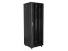 Miniatura zdjęcia: Szafa instalacyjna Rack stojąca 19" 37U 600X600 czarna Flat pack Lanberg (FF01-6637-12B)