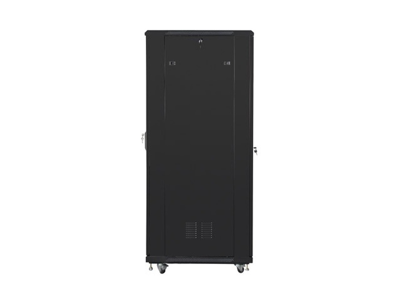 Zdjęcie produktu: Szafa instalacyjna Rack stojąca 19" 47U 800X800 czarna Flat pack Lanberg (FF01-8847-12B)