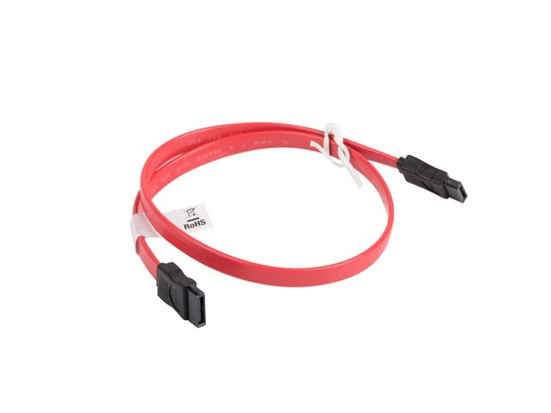 Zdjęcie produktu: Lanberg Kabel Sata III 6Gb/s 50cm (CA-SASA-10CU-0050-R) Zdjęcie produktu: Lanberg Kabel Sata III 6Gb/s 50cm (CA-SASA-10CU-0050-R)