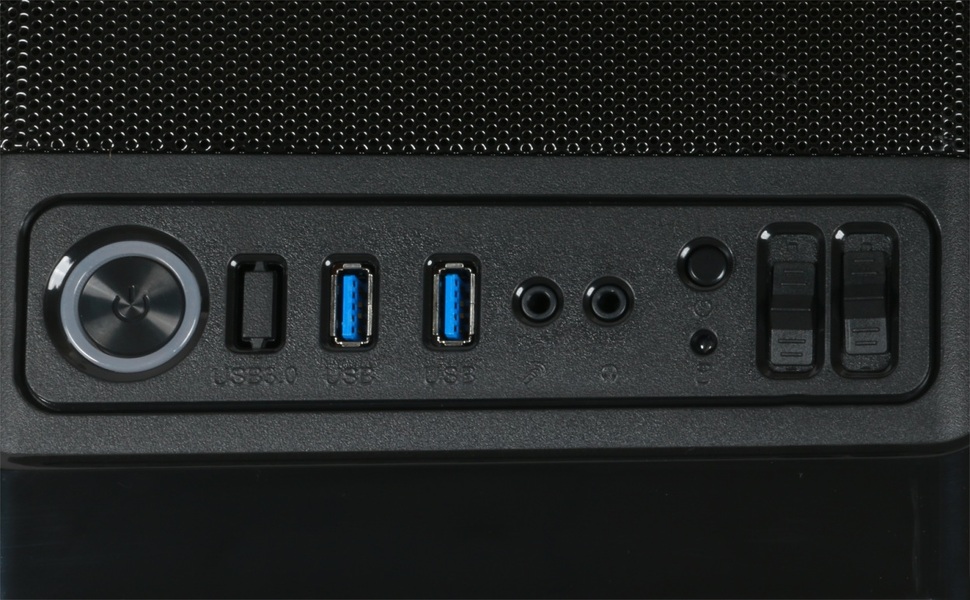 Zdjęcie produktu: Obudowa do komputera Cyclone Rage R75TG Pure Black Tinted Glass Window