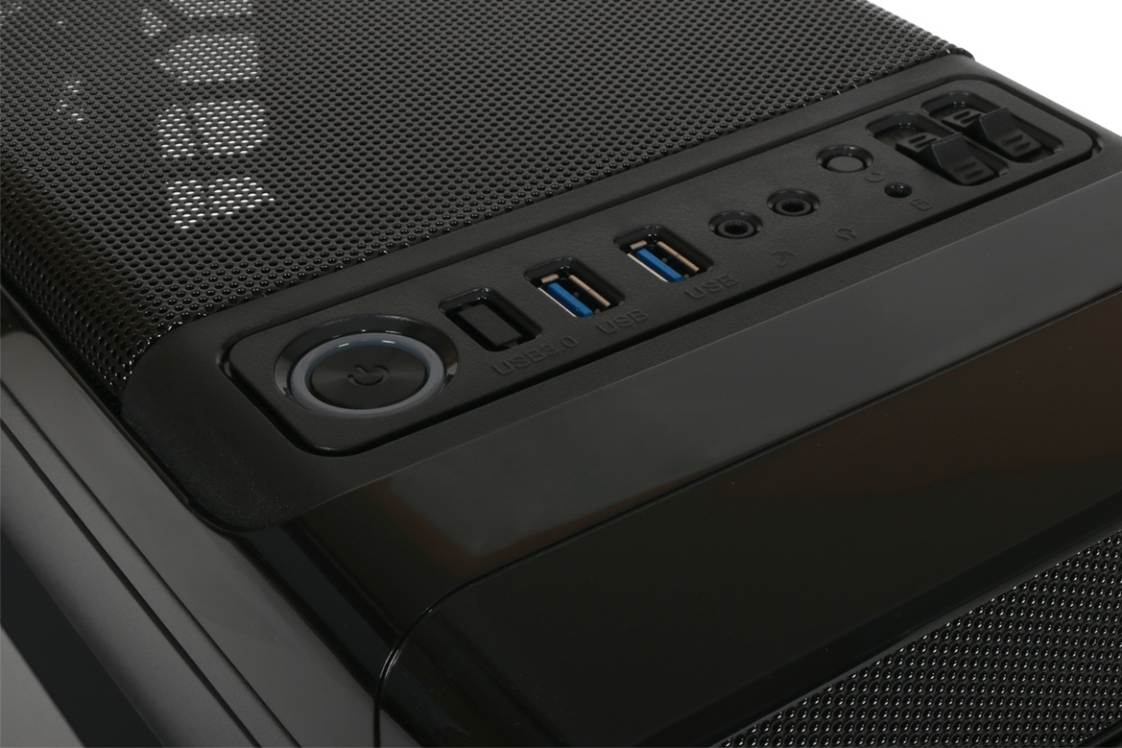 Obudowa do komputera Cyclone Rage R75TG Pure Black Tinted Glass Window