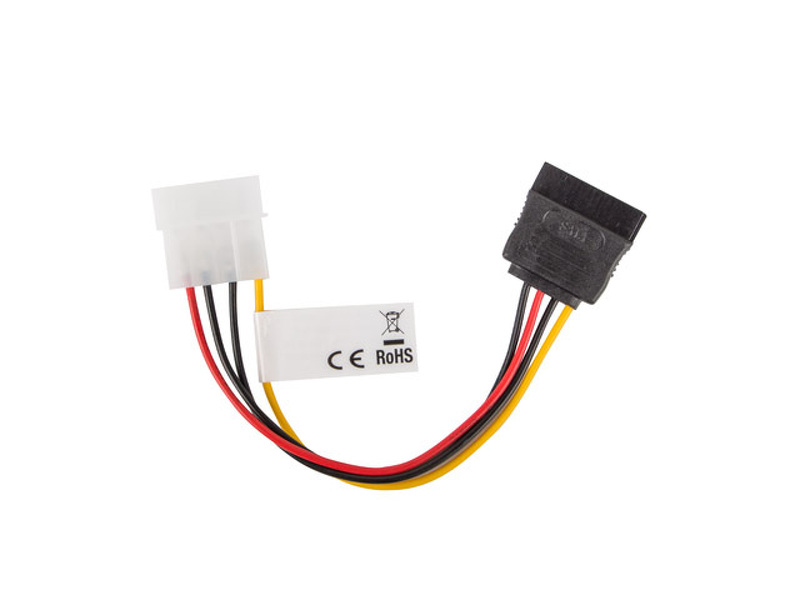 Zdjęcie produktu: Lanberg Kabel zasilający Molex (M) do SATA (F) 15cm (CA-HDSA-10CU-0015)