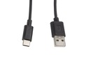 Miniatura zdjęcia: Lanberg Kabel USB 2.0 TYPE-C (M) do Type-A (M) czarny 1m (CA-USBO-10CC-0010-BK)