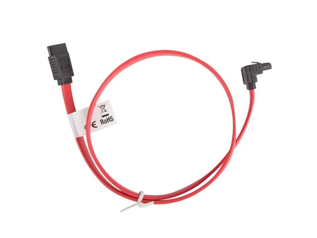 Lanberg Kabel Sata III 6Gb/s 50cm z zatrzaskami metalowymi kątowy (CA-SASA-13CU-0050-R) Lanberg Kabel Sata III 6Gb/s 50cm z zatrzaskami metalowymi kątowy (CA-SASA-13CU-0050-R)