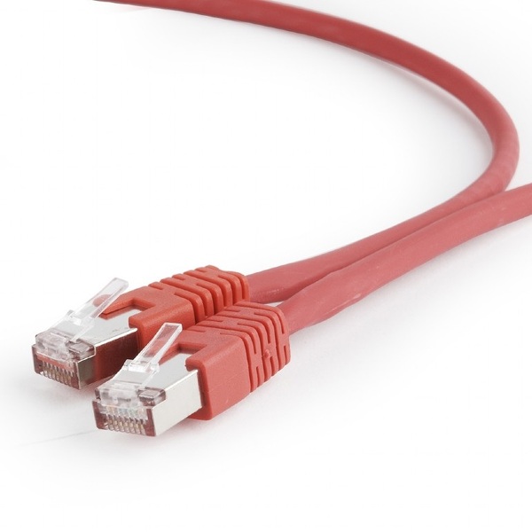 Zdjęcie produktu: Gembird Patchcord KAT.6A SFTP 0.5m czerwony LSZH (PP6A-LSZHCU-R-0.5M)