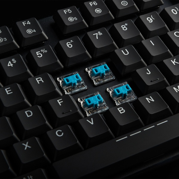 Zdjęcie produktu: Klawiatura Modecom PRZEWODOWA MECHANICZNA Blade (niebieski przełącznik) K-MC-BLADE-BLUE, mechaniczna