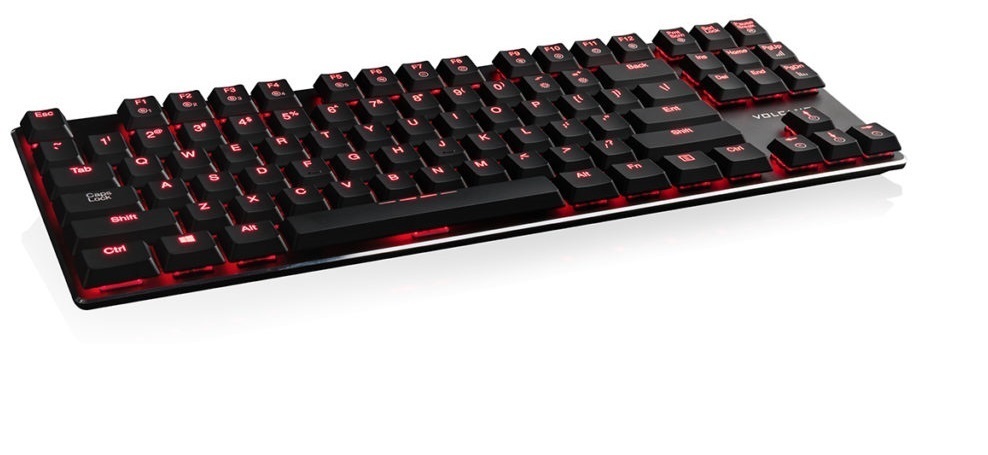 Klawiatura Modecom PRZEWODOWA MECHANICZNA Blade (czerwony przełącznik) K-MC-BLADE-RED, mechaniczna