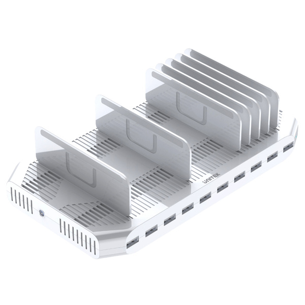 Zdjęcie produktu: Stacja ładująca Unitek 10 x USB 2,4A 96W (Y-2172)