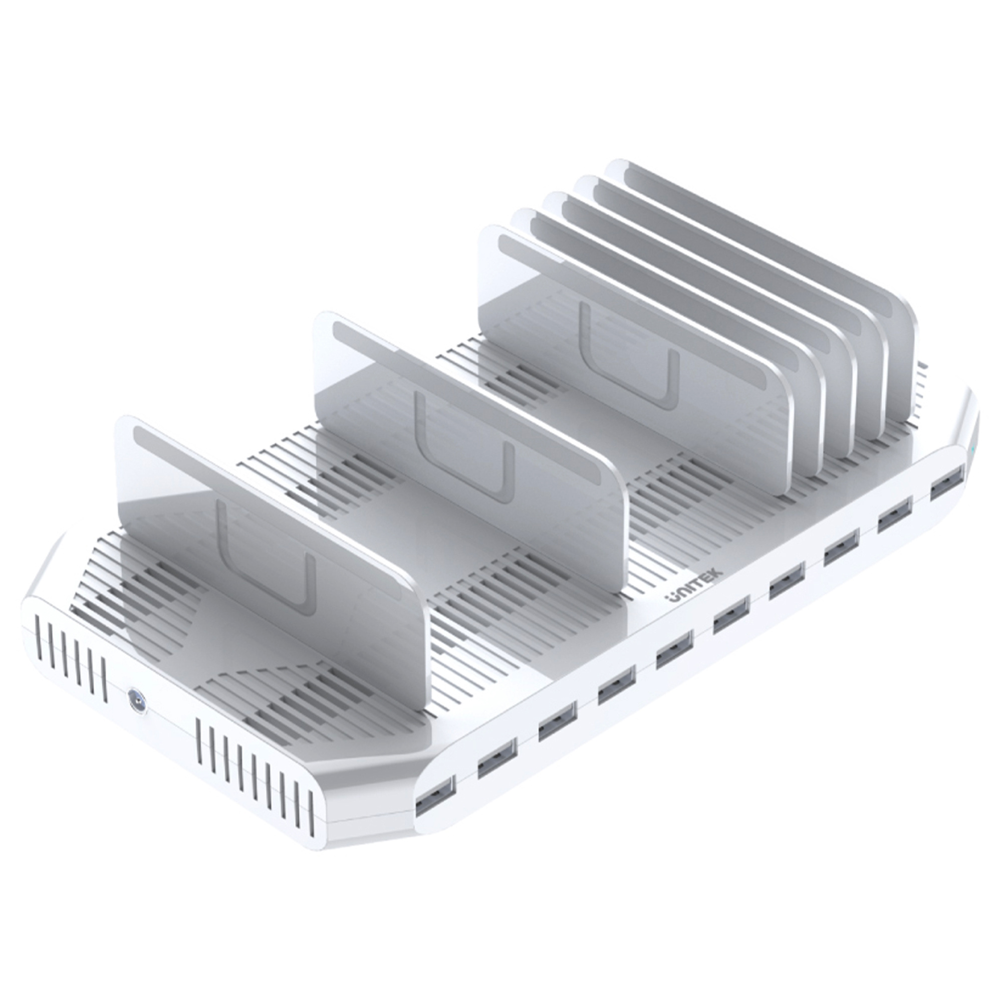 Stacja ładująca Unitek 10 x USB 2,4A 96W (Y-2172)