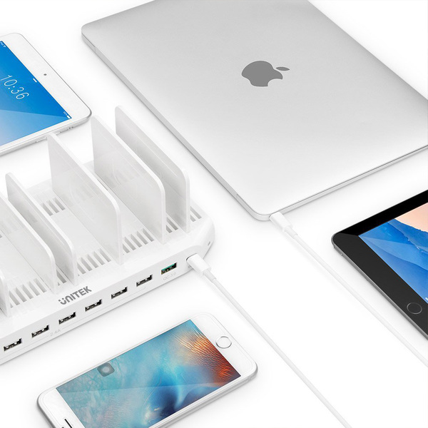 Zdjęcie produktu: Stacja ładująca Unitek 10 x USB 160W (Y-2190)