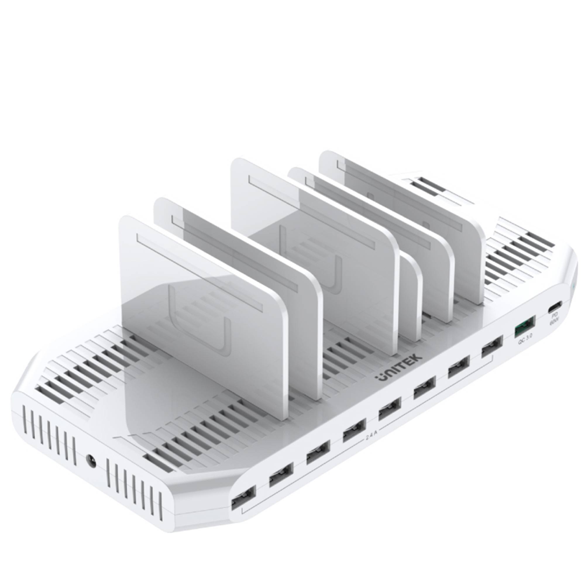 Stacja ładująca Unitek 10 x USB 160W (Y-2190)