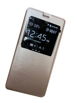 Miniatura produktu: Etui FLIP LEATHER XIAOMI REDMI NOTE 5A/5A PRIME GOLD