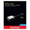 Miniatura zdjęcia: Czytnik kart pamięci SanDisk Extreme PRO SD UHS-II USB TYP-C (SDDR-409-G46)