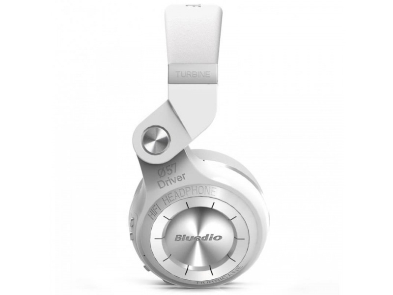 Słuchawki Bluedio T2+ białe bluetooth bezprzewodowe