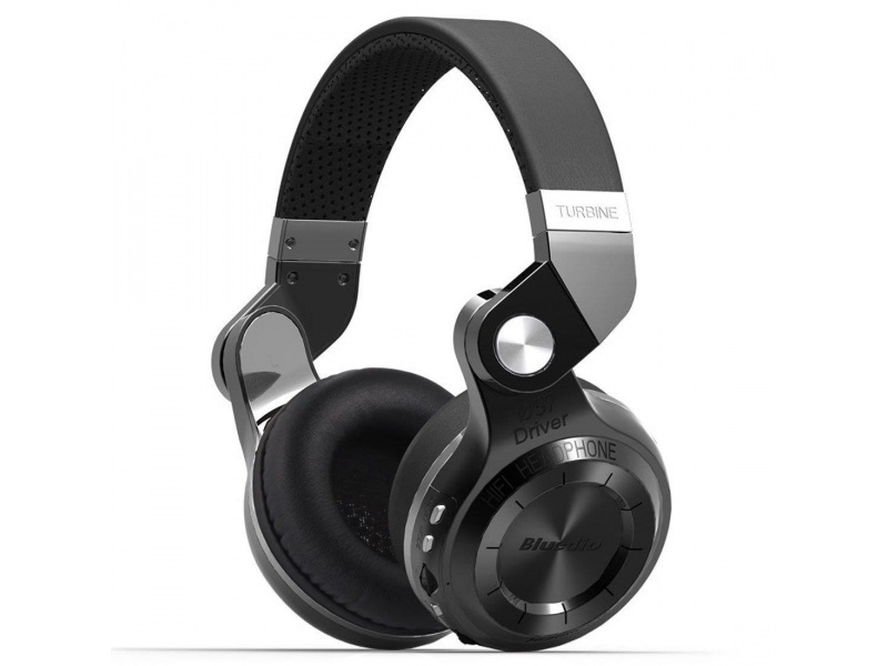 Słuchawki Bluedio T2+ czarne bluetooth bezprzewodowe