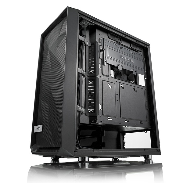 Zdjęcie produktu: Obudowa do komputera Fractal Design Meshify C Blackout TG (FD-CA-MESH-C-BKO-TGL), czarna z oknem, hartowane szkło