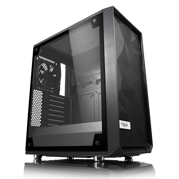 Zdjęcie produktu: Obudowa do komputera Fractal Design Meshify C Blackout TG (FD-CA-MESH-C-BKO-TGL), czarna z oknem, hartowane szkło
