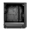 Miniatura zdjęcia: Obudowa do komputera Fractal Design Meshify C Blackout TG (FD-CA-MESH-C-BKO-TGL), czarna z oknem, hartowane szkło