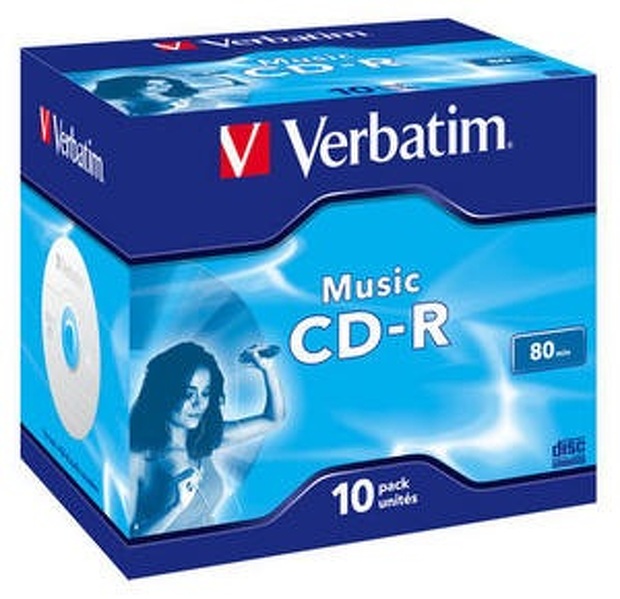 Zdjęcie produktu: Płyta Verbatim CD-R Audio 700MB x4 Jewel Case 10 szt